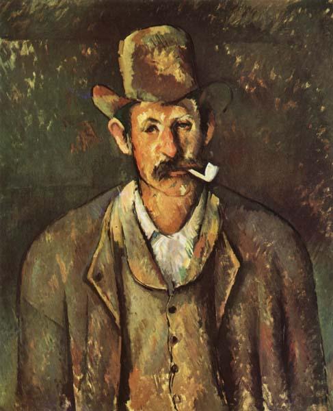 Paul Cezanne Man with a Pipe Germany oil painting art